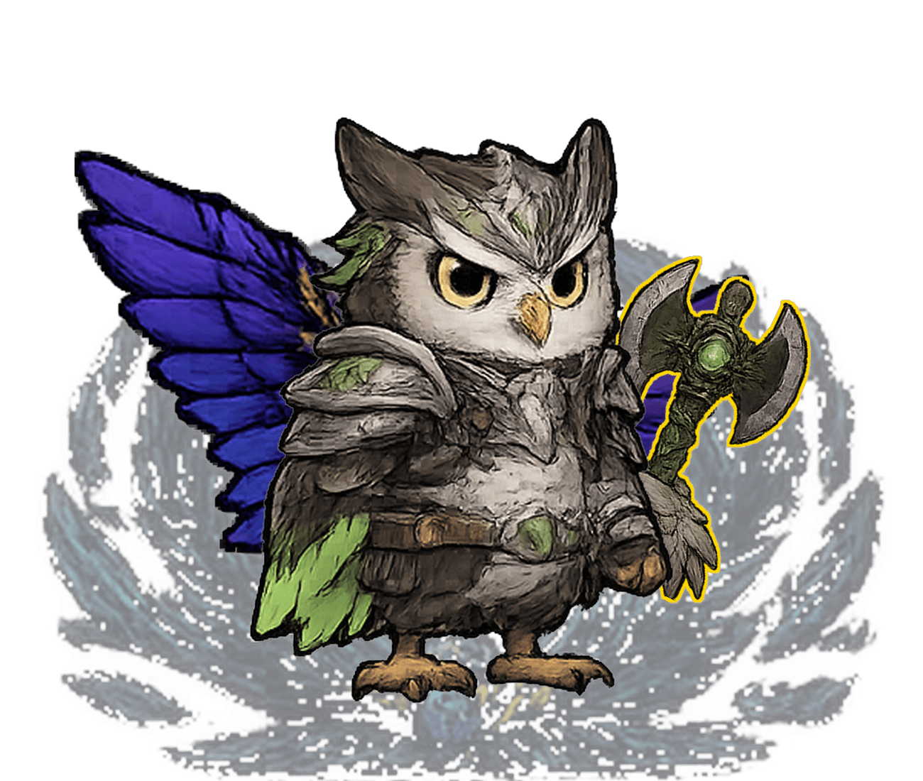 Owl Violet #263