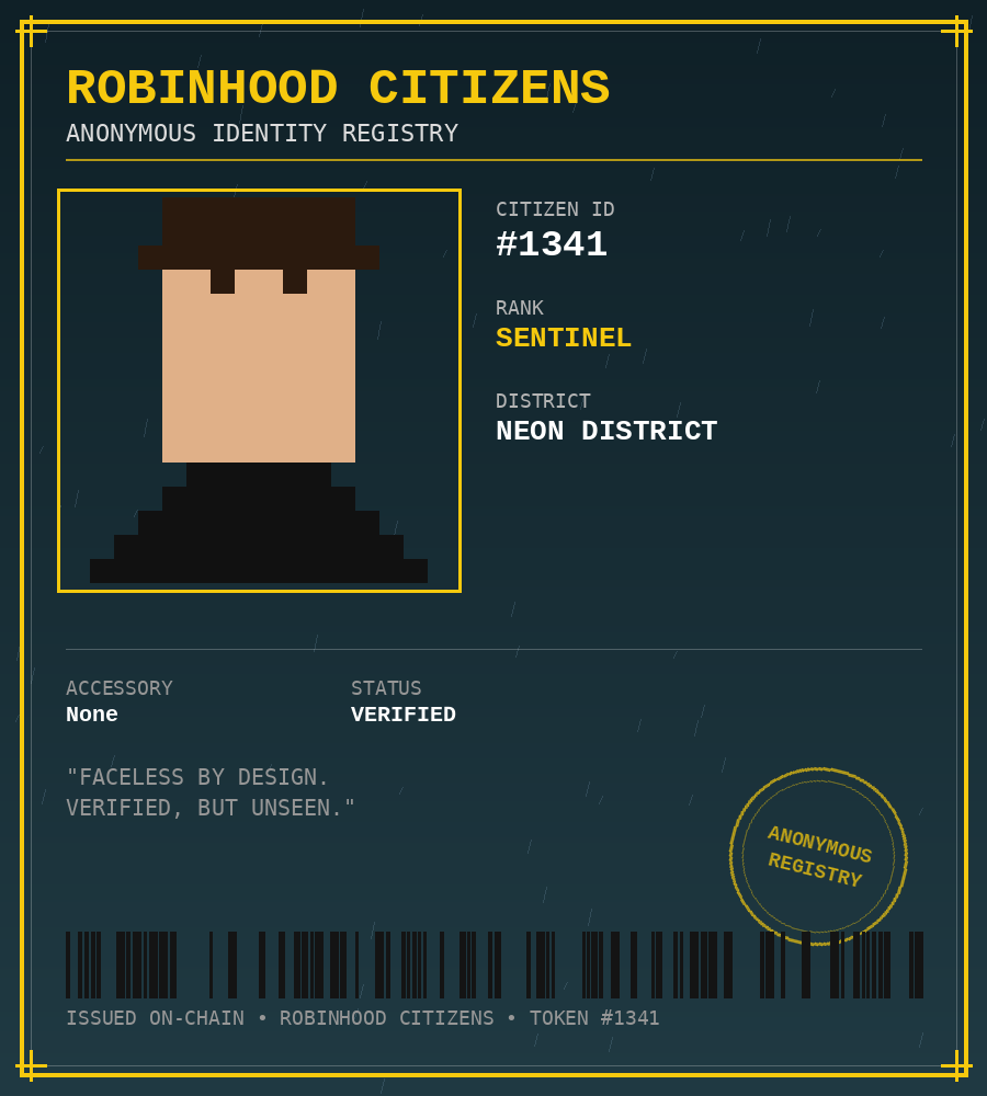 Robinhood Citizens #1341