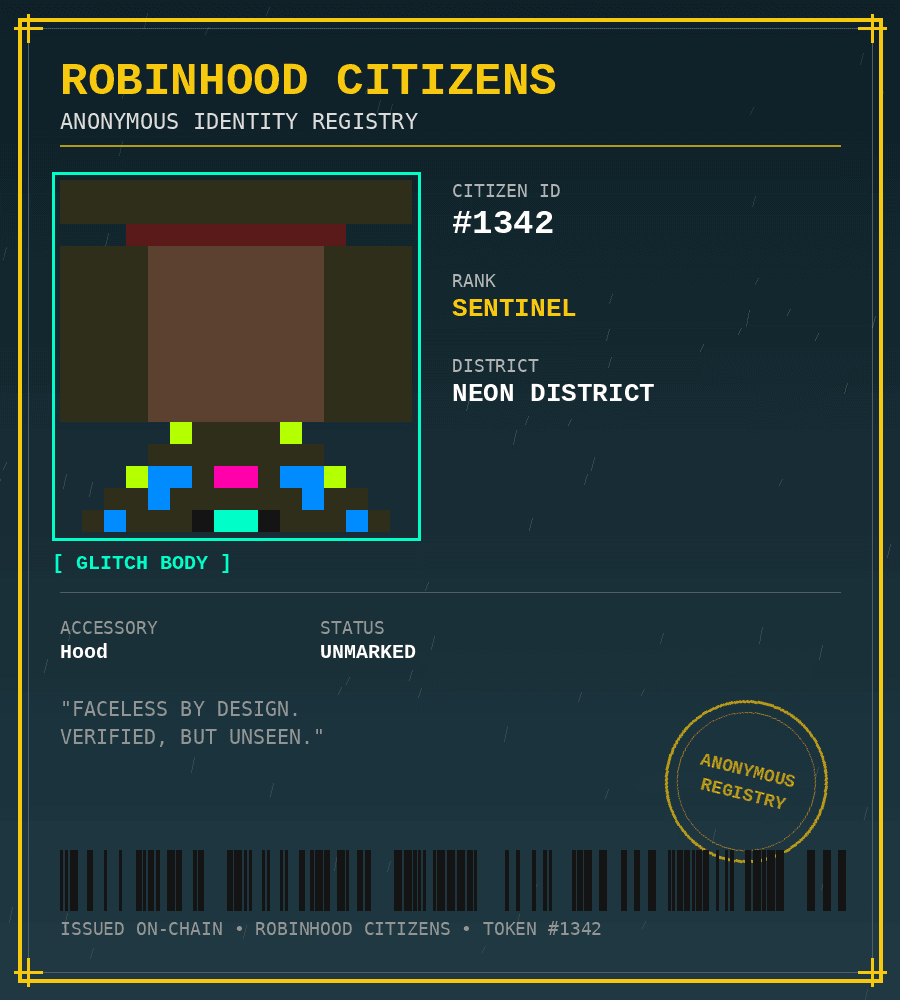 Robinhood Citizens #1342