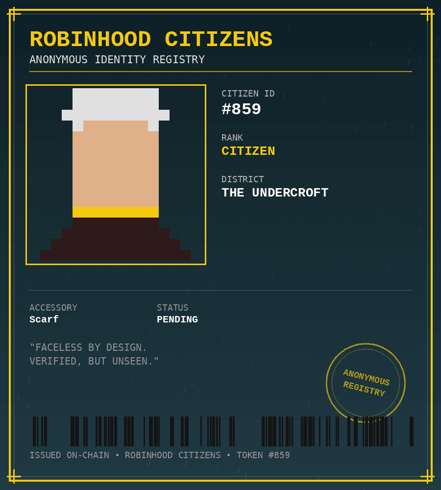 Robinhood Citizens #859