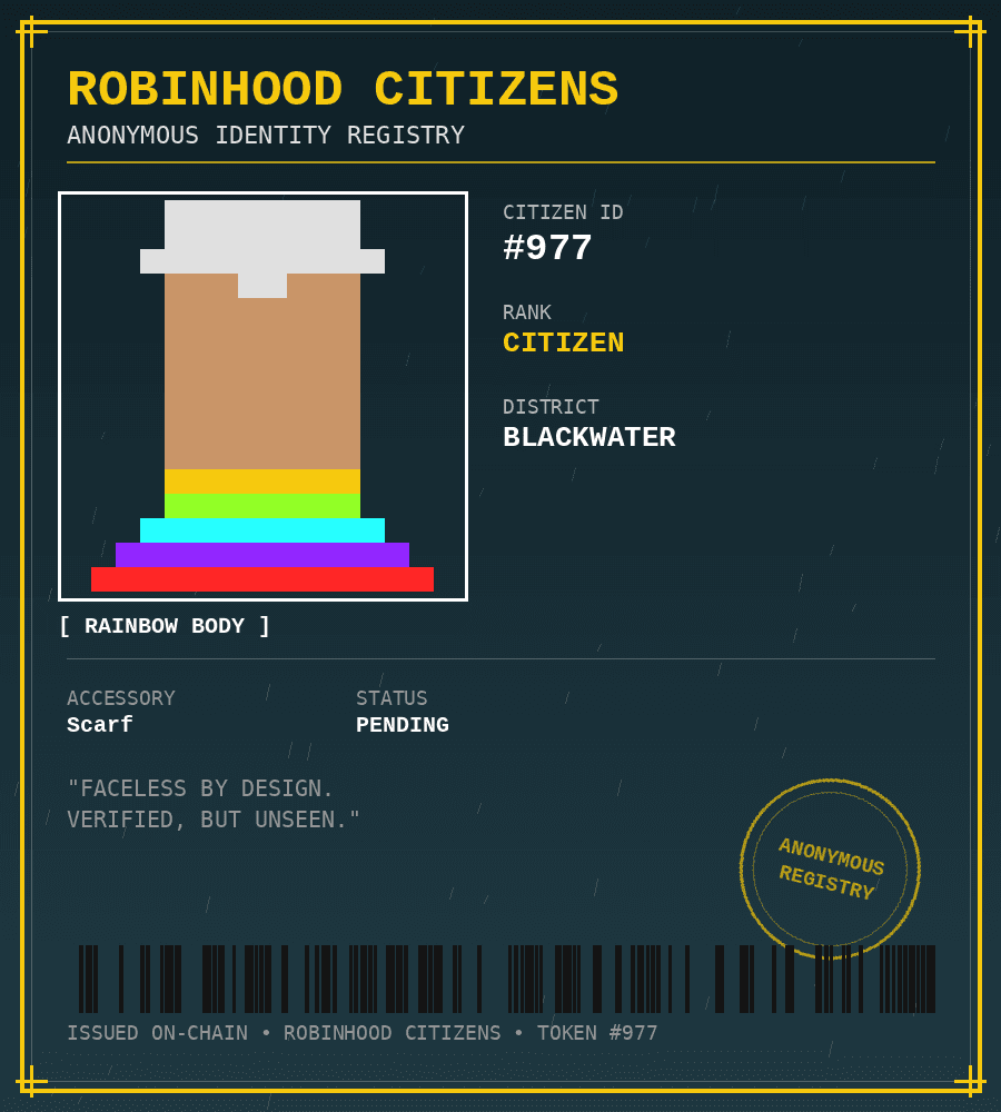 Robinhood Citizens #977
