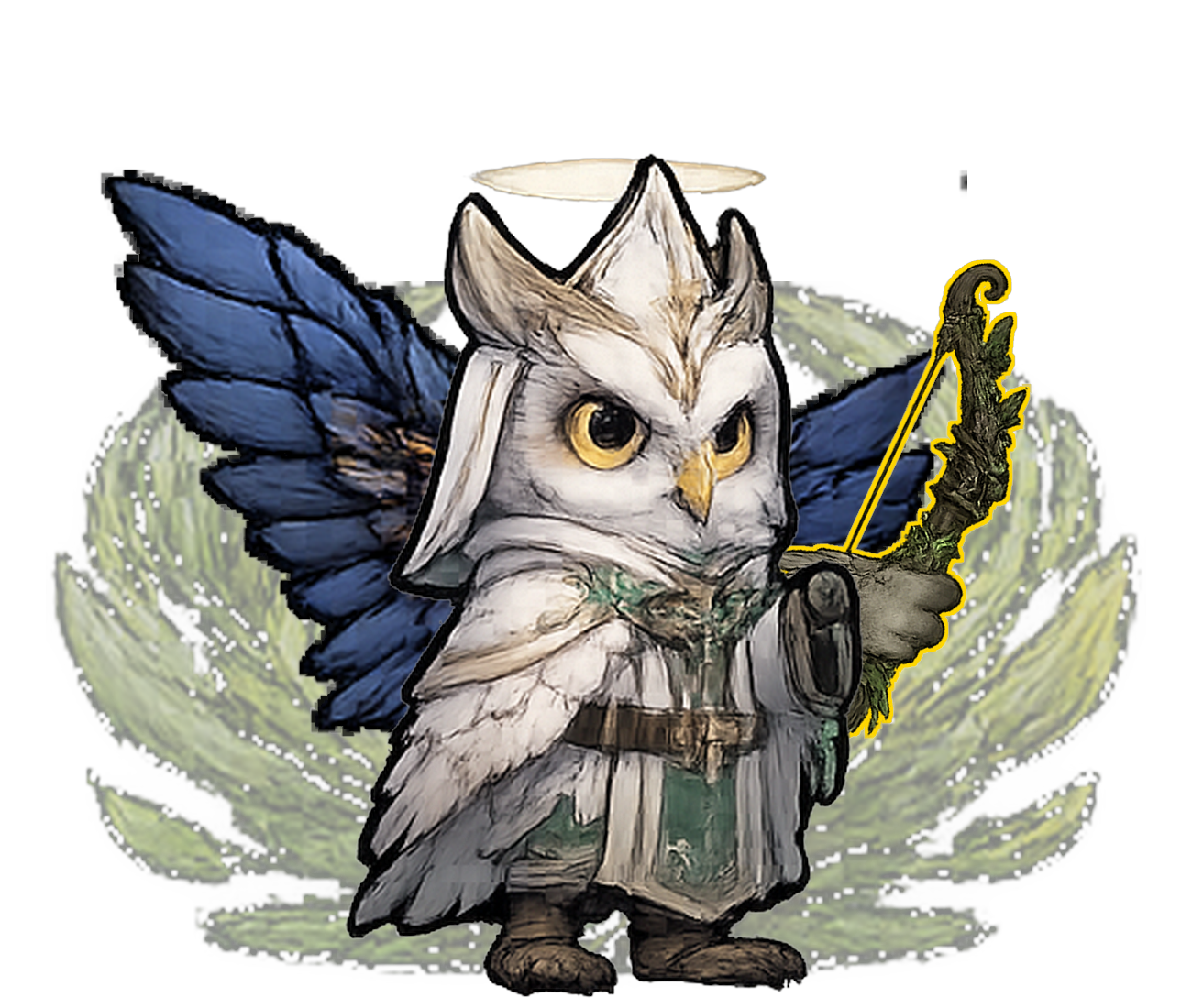 Owl Violet #030
