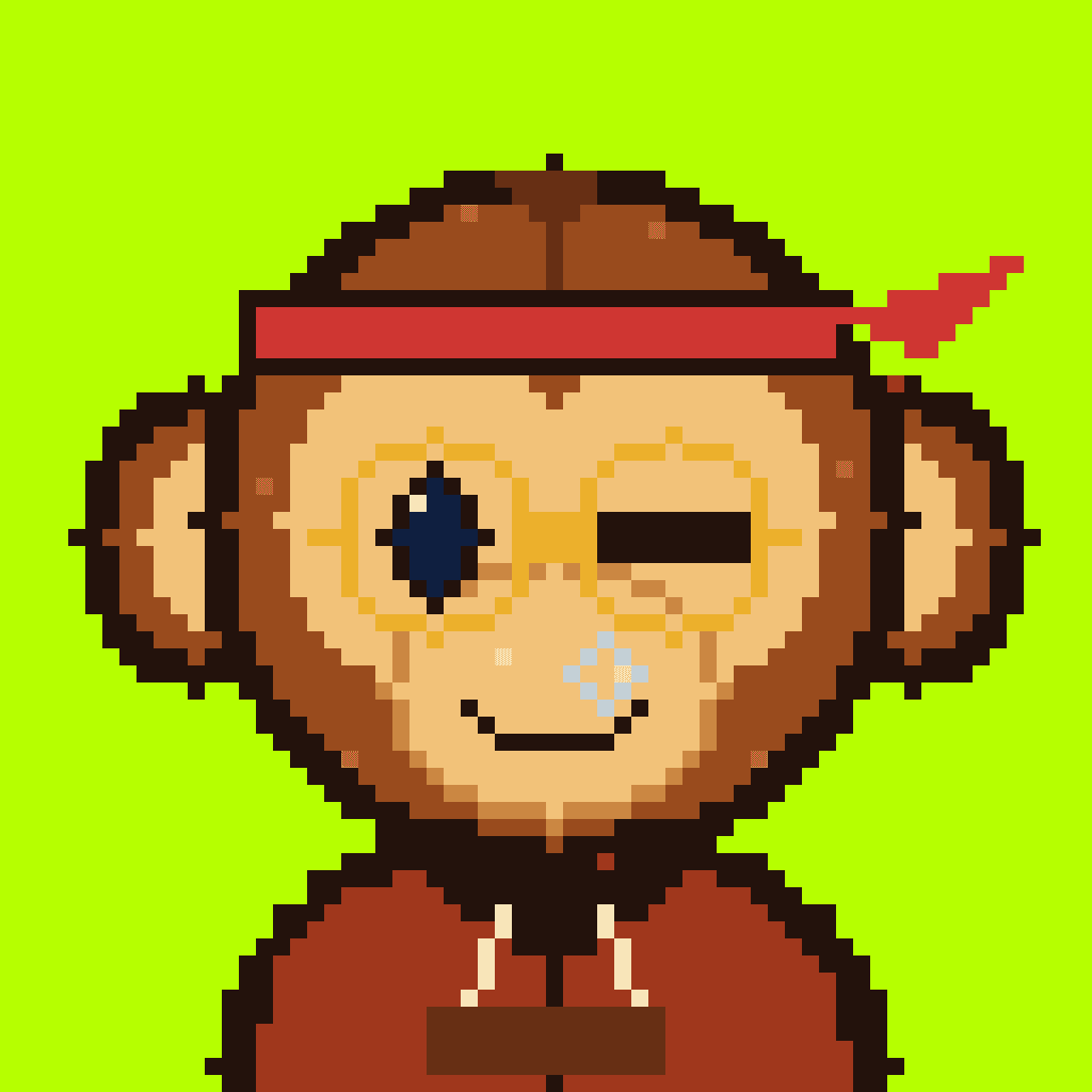 MonkeyOnChainHood #09964