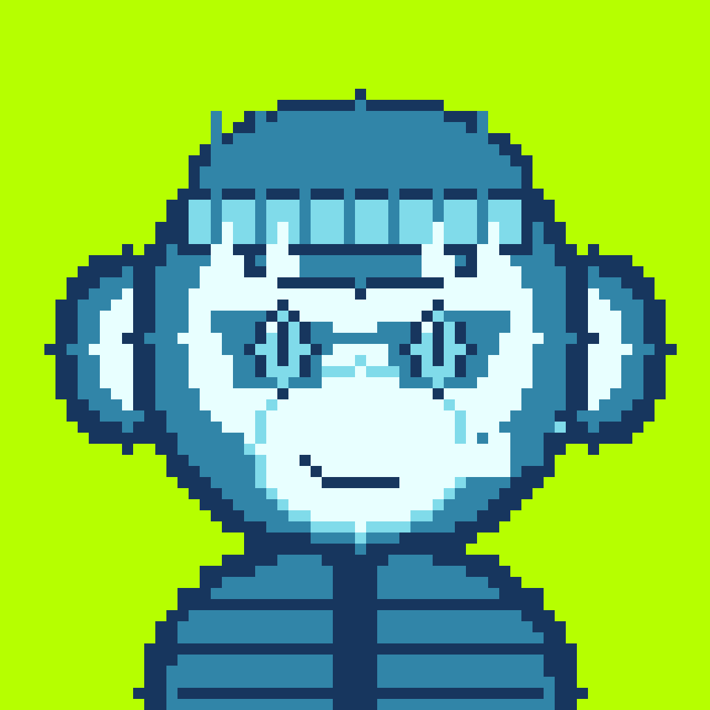 MonkeyOnChainHood Special - Ice Crystal