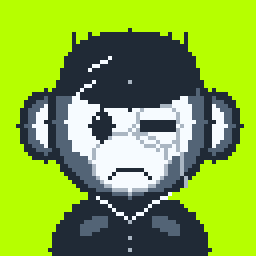 MonkeyOnChainHood Special - Chrome Unit