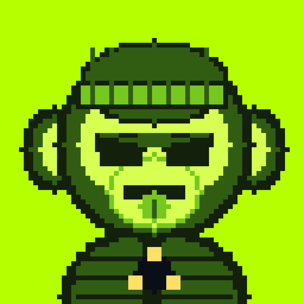 MonkeyOnChainHood Special - Radioactive Ape