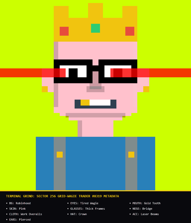 GRID-WAGIE TRADER #8319