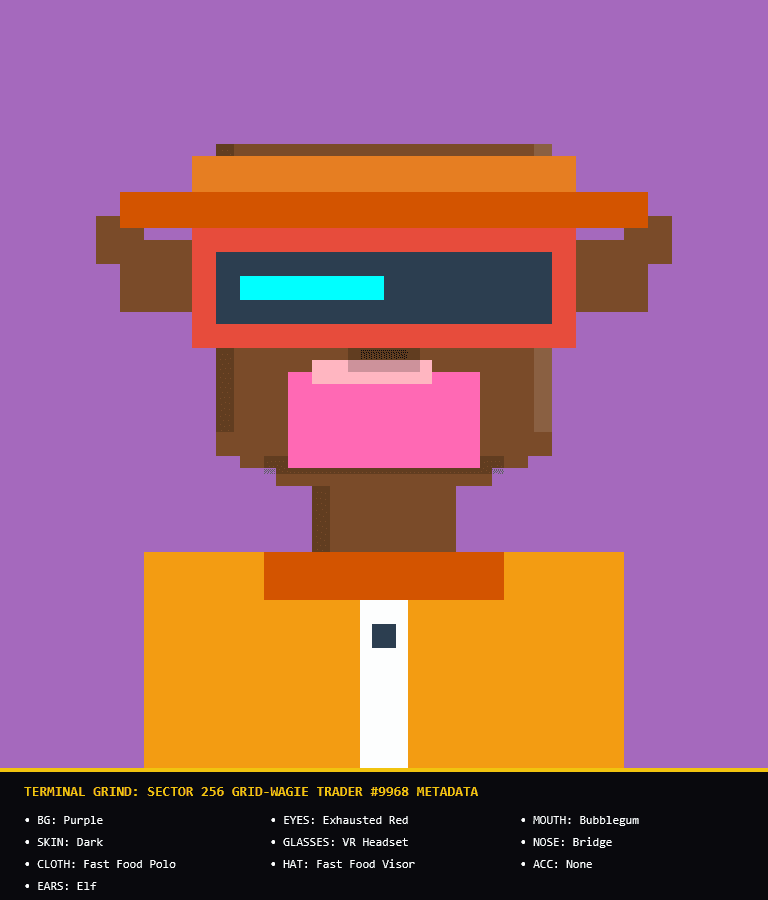 GRID-WAGIE TRADER #9968