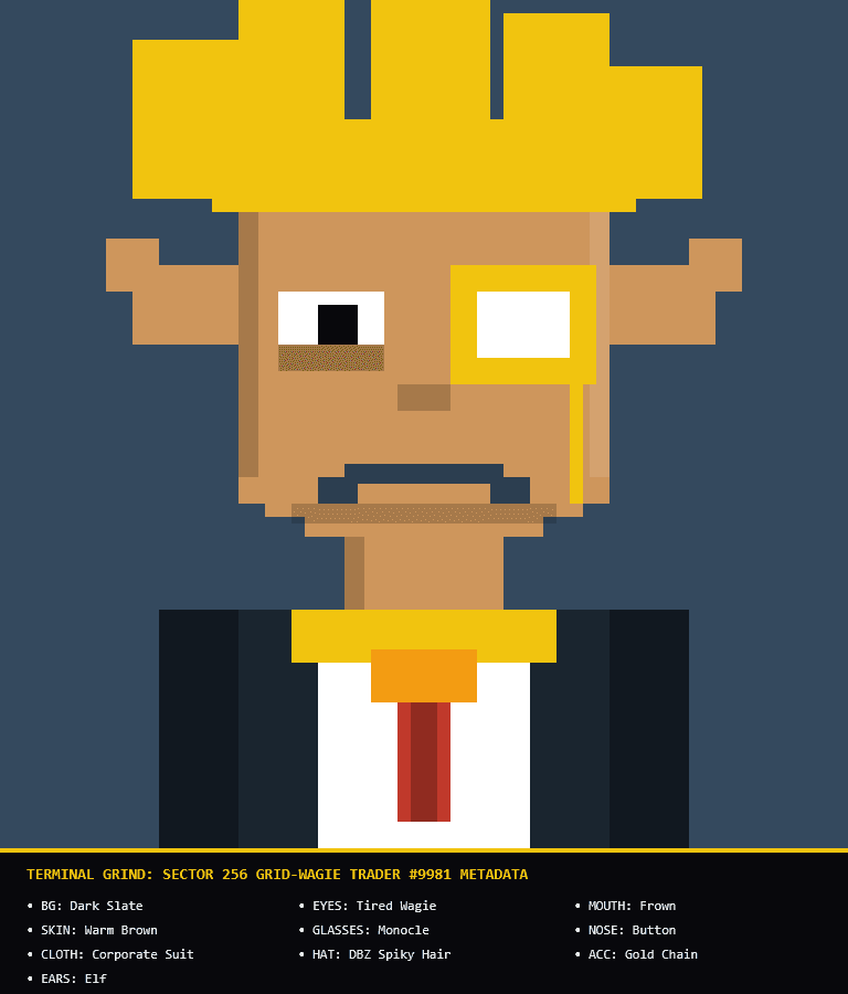 GRID-WAGIE TRADER #9981