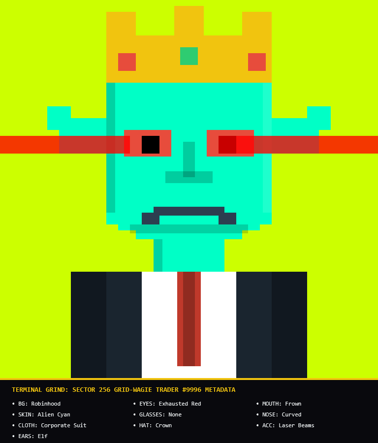 GRID-WAGIE TRADER #9996