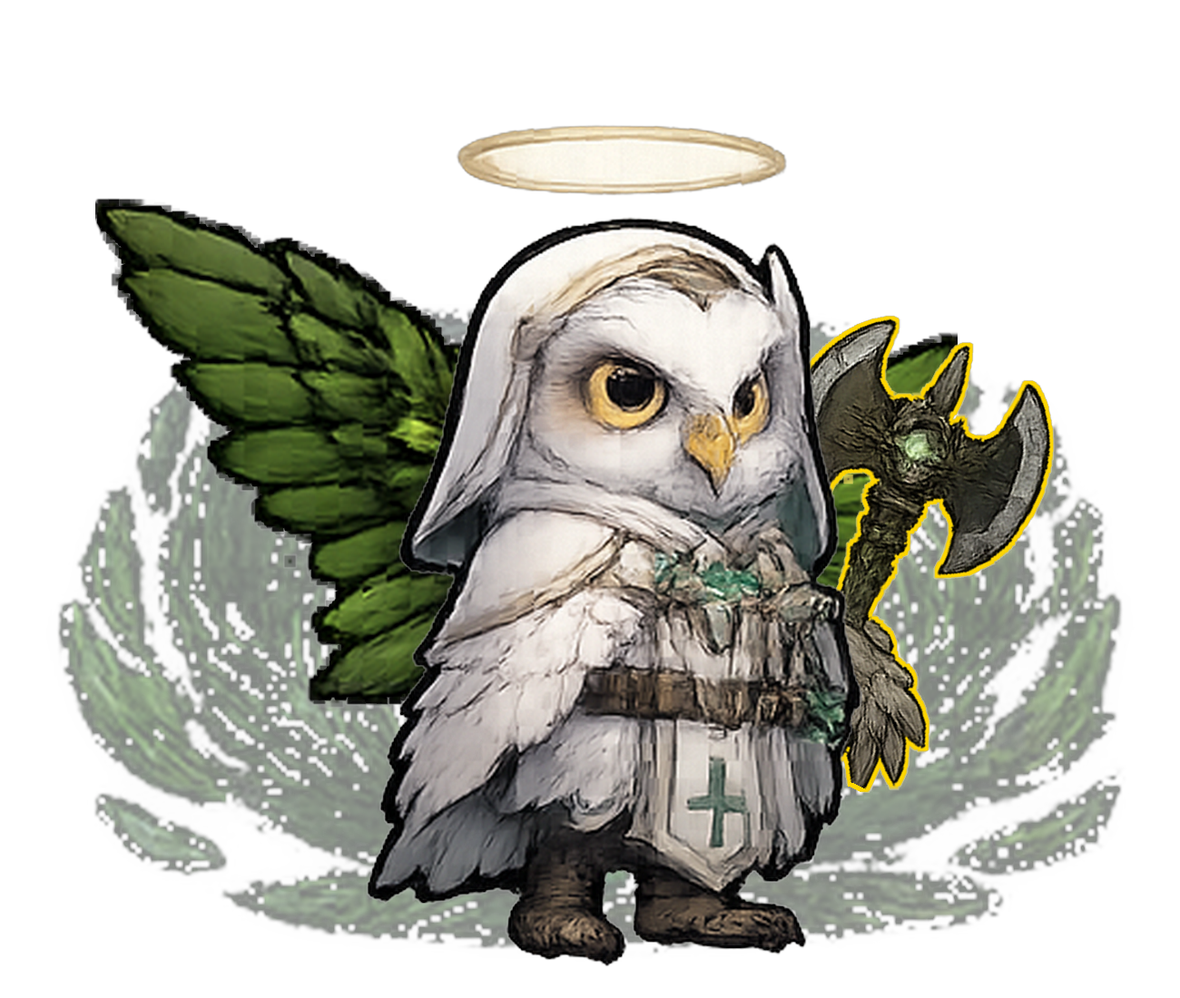 Owl Violet #036