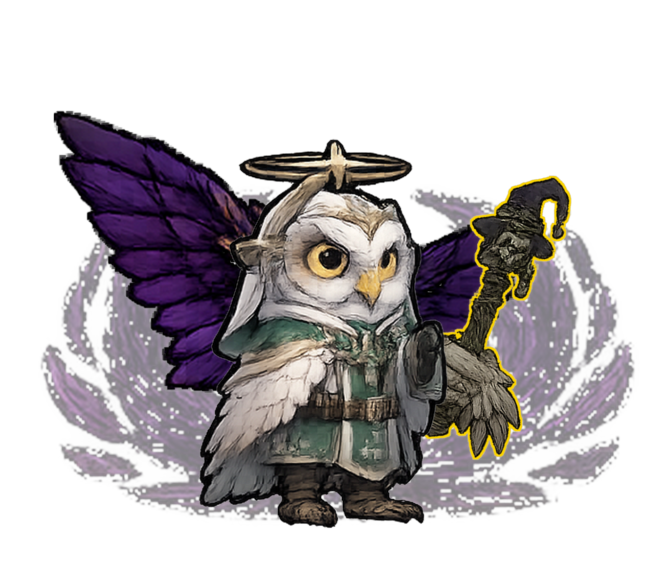 Owl Violet #221