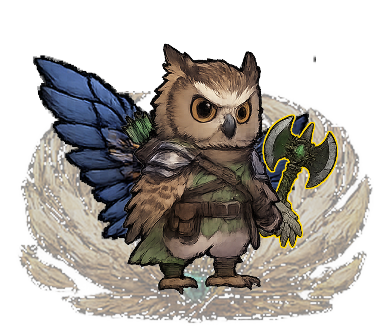 Owl Violet #232