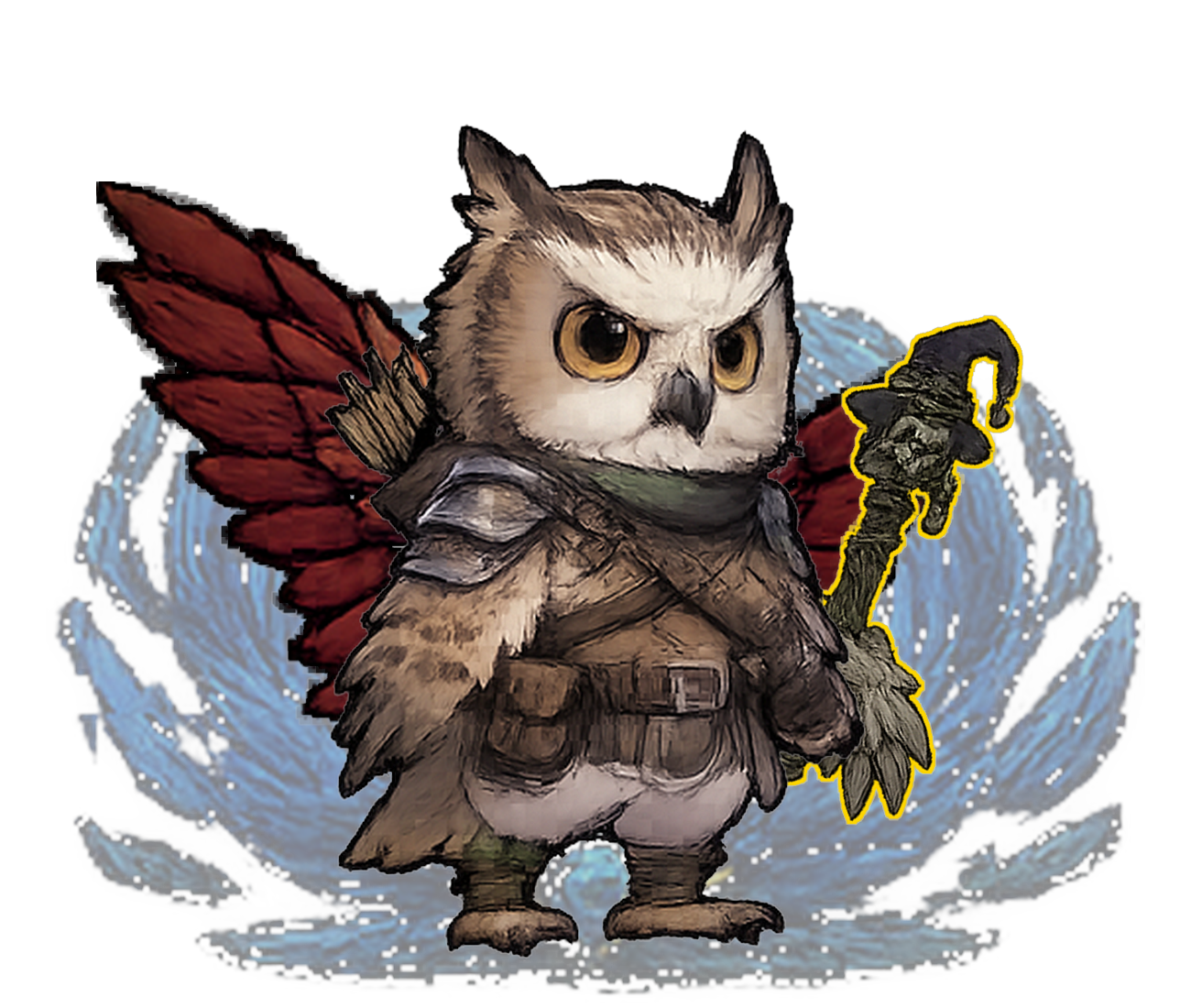 Owl Violet #051