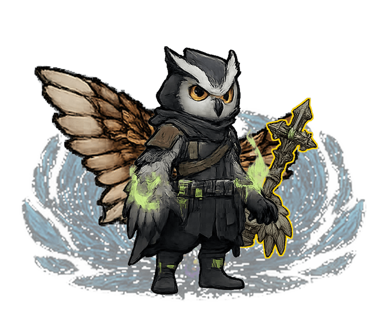 Owl Violet #254