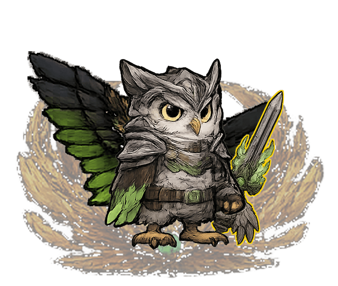 Owl Violet #231