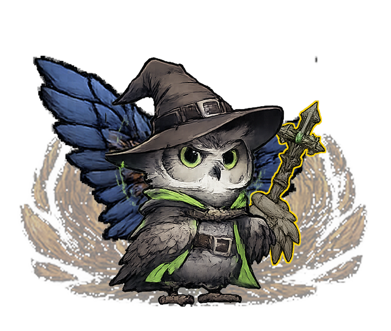 Owl Violet #037