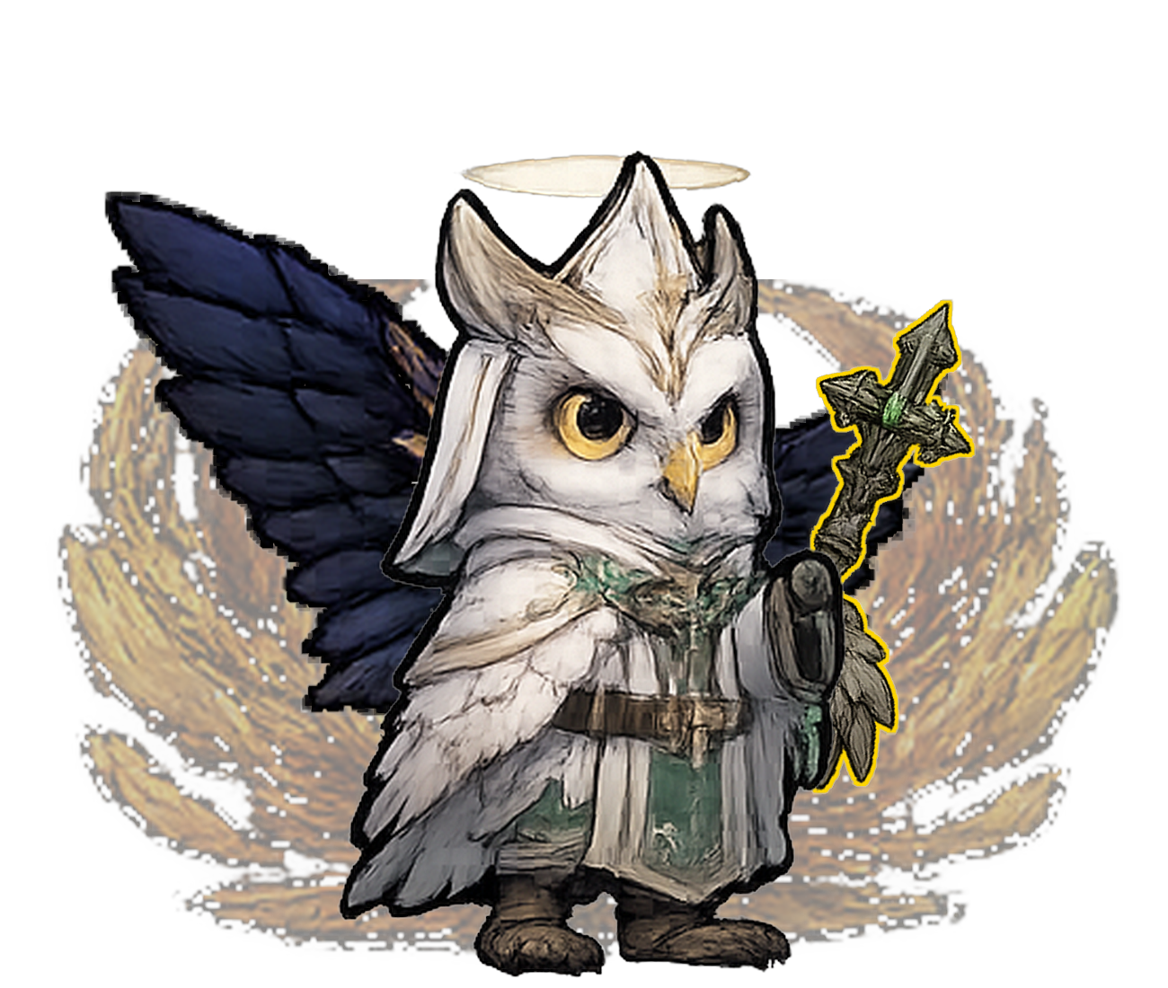 Owl Violet #011