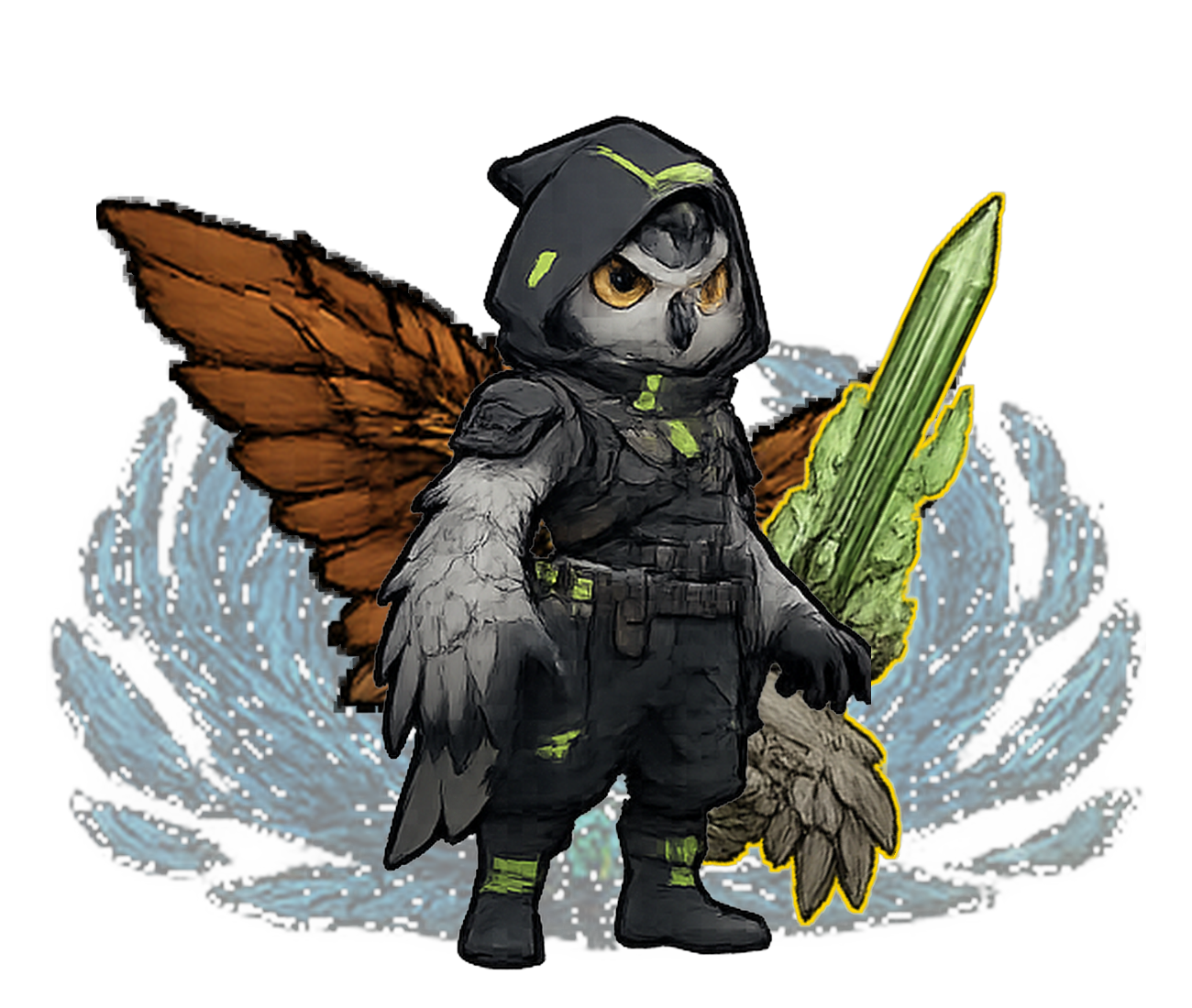 Owl Violet #243