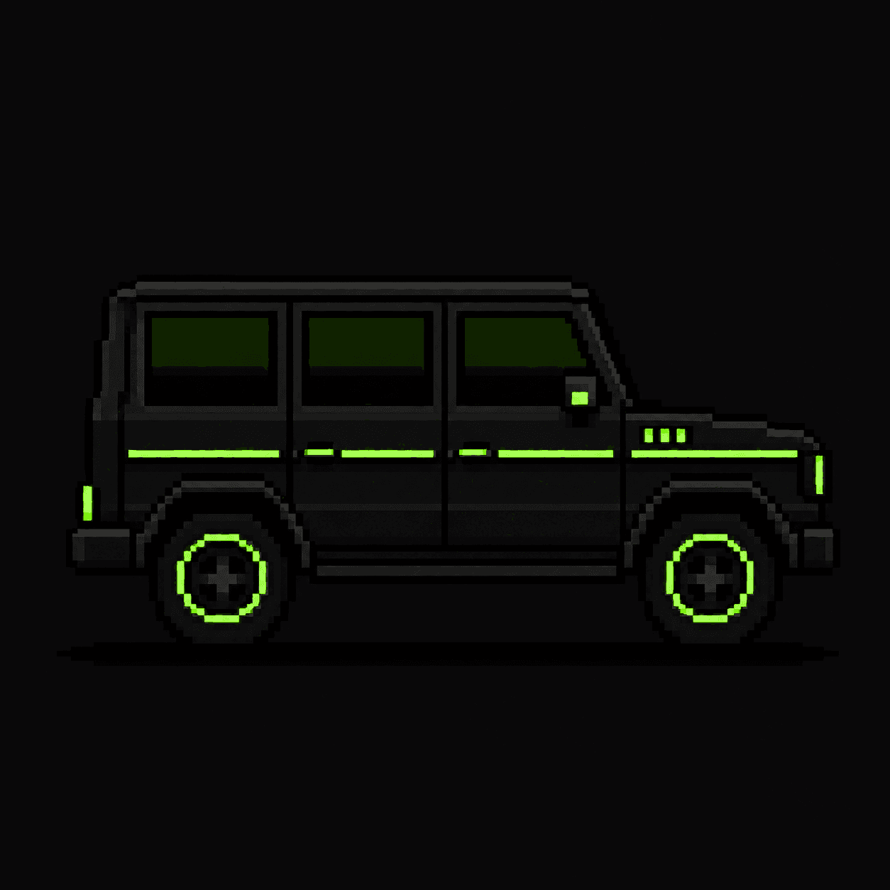 G-Punks 6.3 #045 — Neon Lime