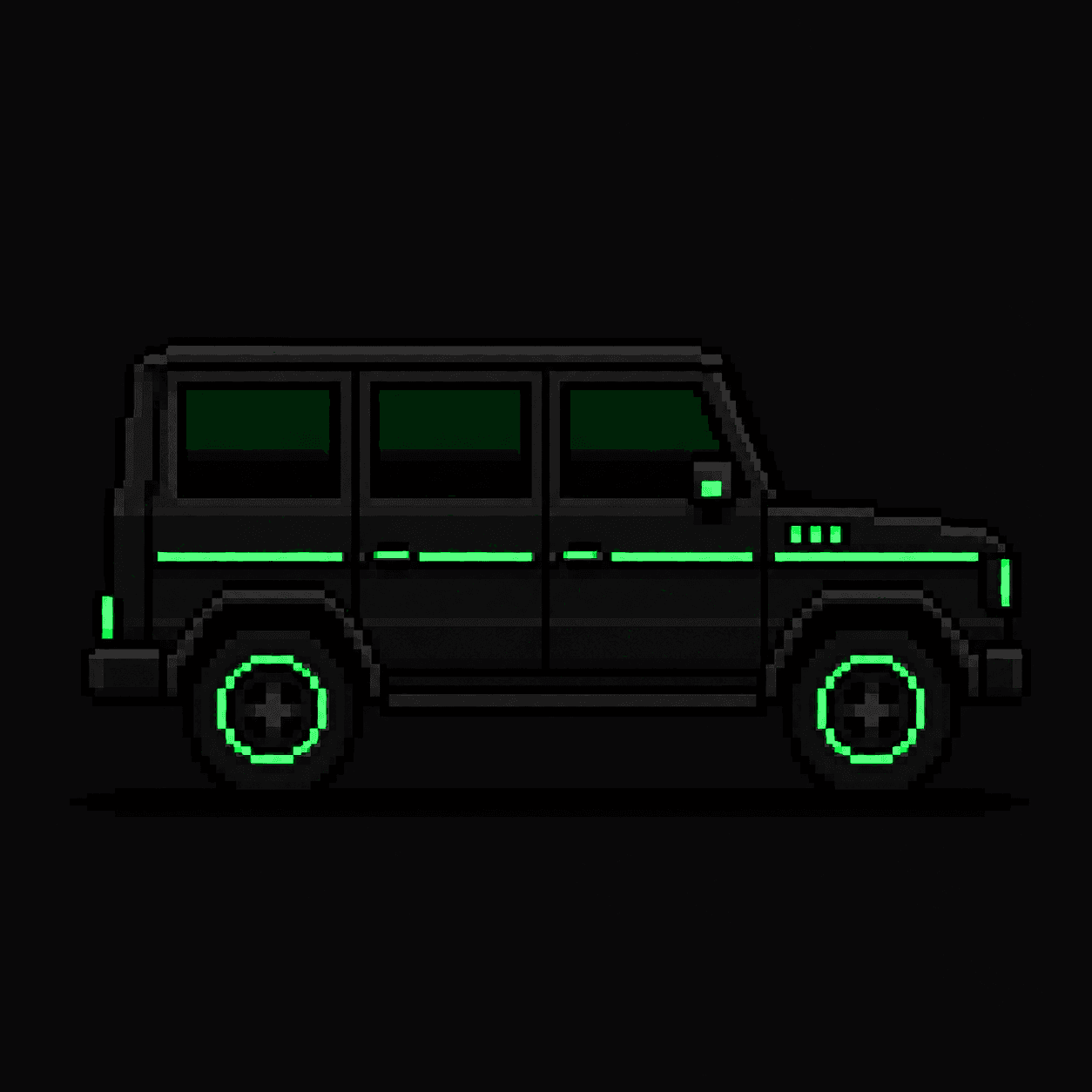 G-Punks 6.3 #048 — Neon Green