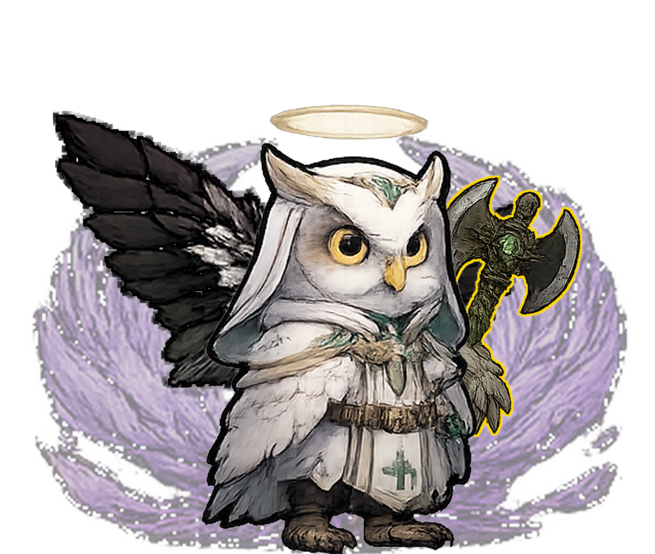 Owl Violet #264
