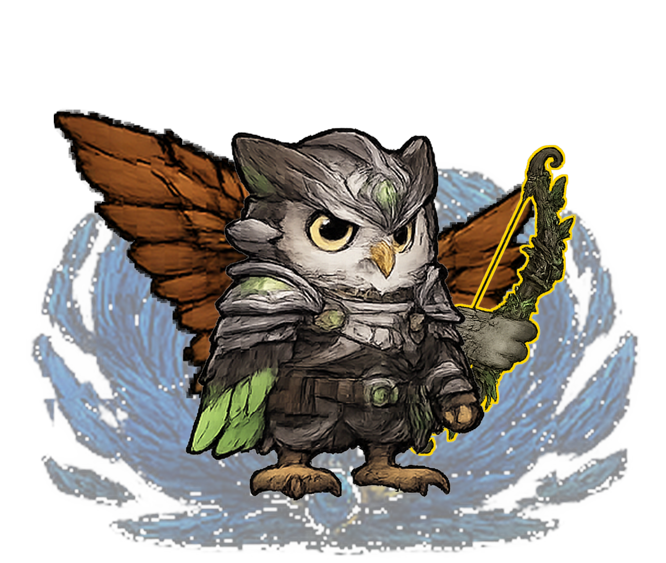 Owl Violet #065