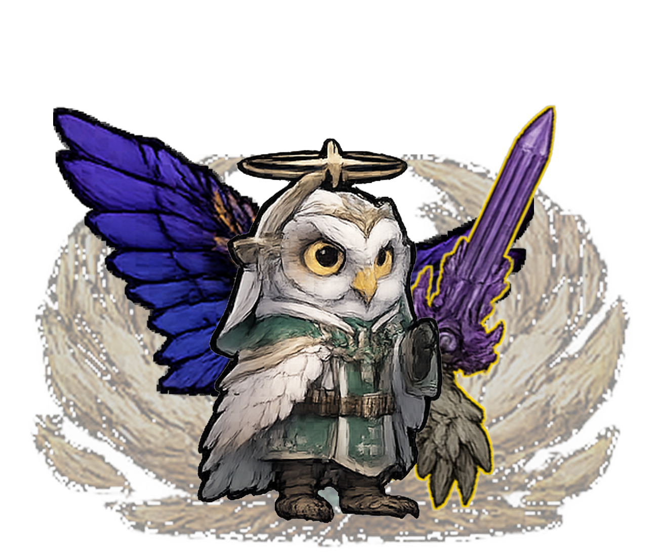 Owl Violet #239