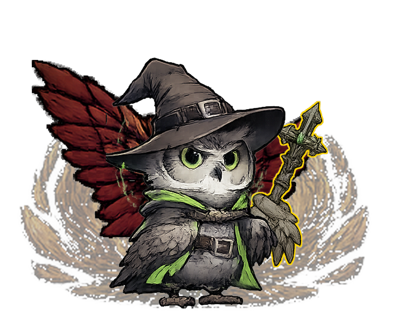 Owl Violet #241