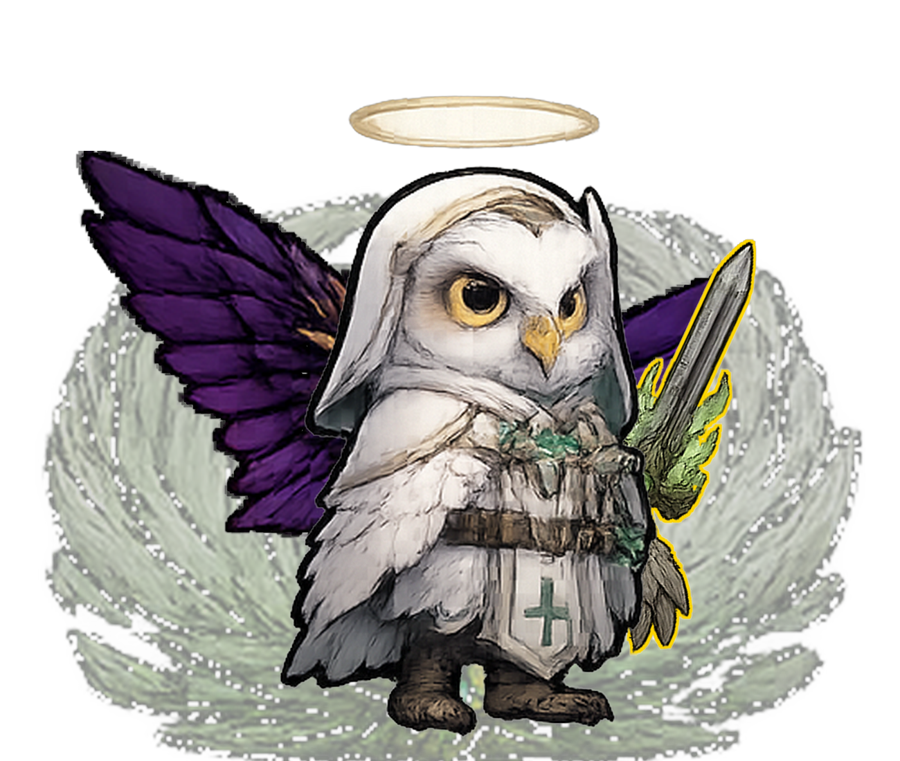 Owl Violet #244