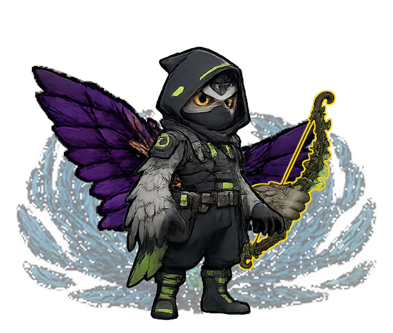 Owl Violet #218