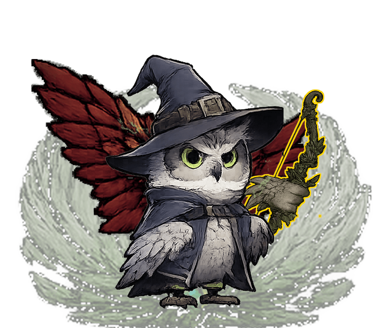 Owl Violet #217