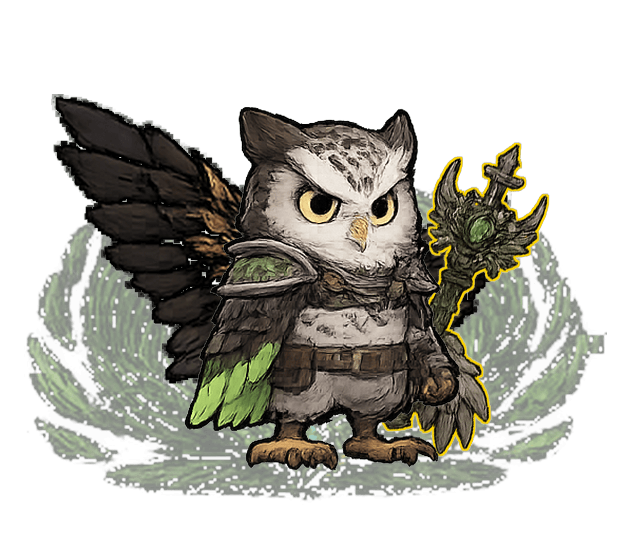 Owl Violet #223