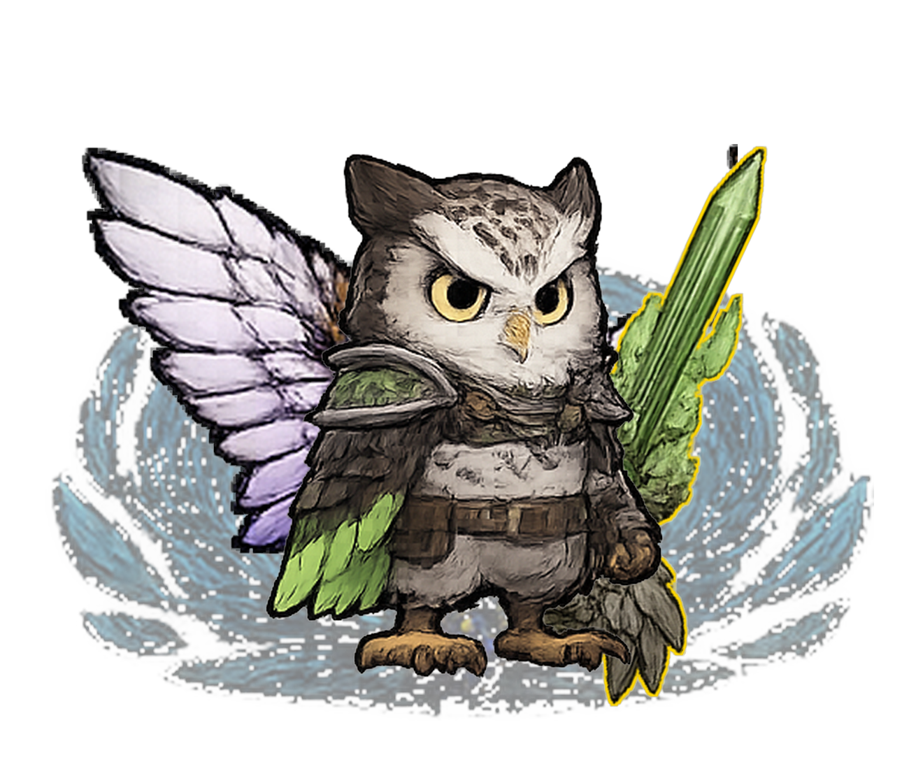 Owl Violet #242