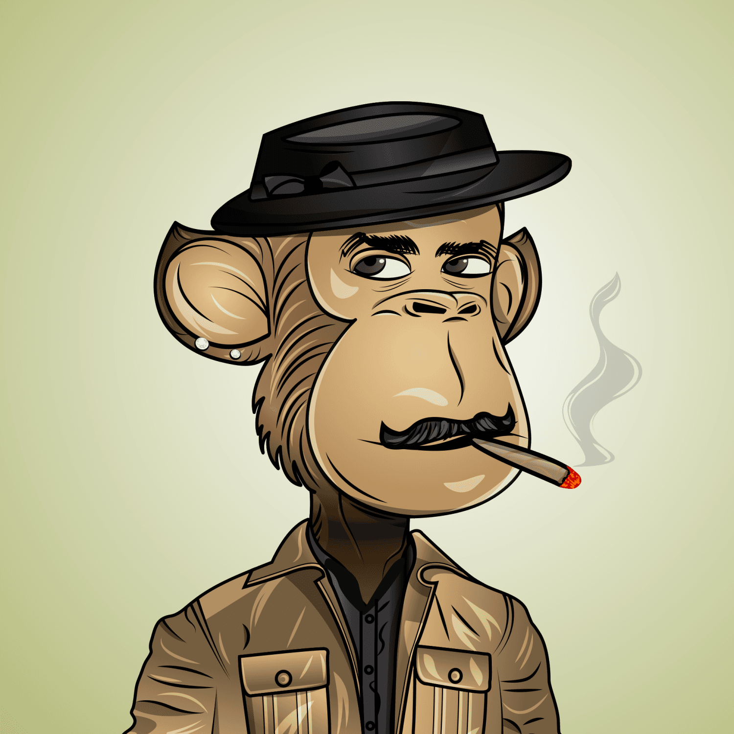 Gangsta Ape Clubs #1387