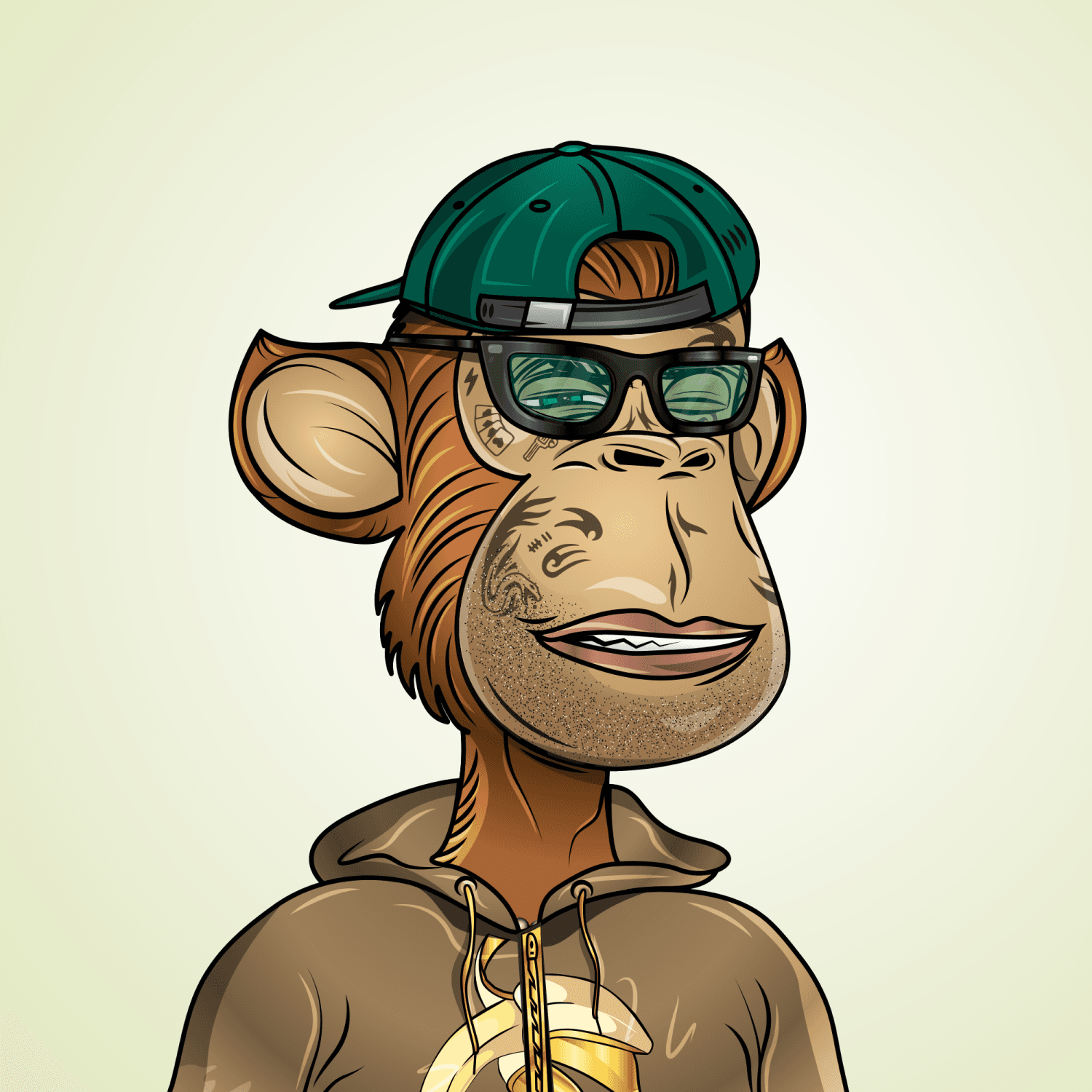 Gangsta Ape Clubs #1436