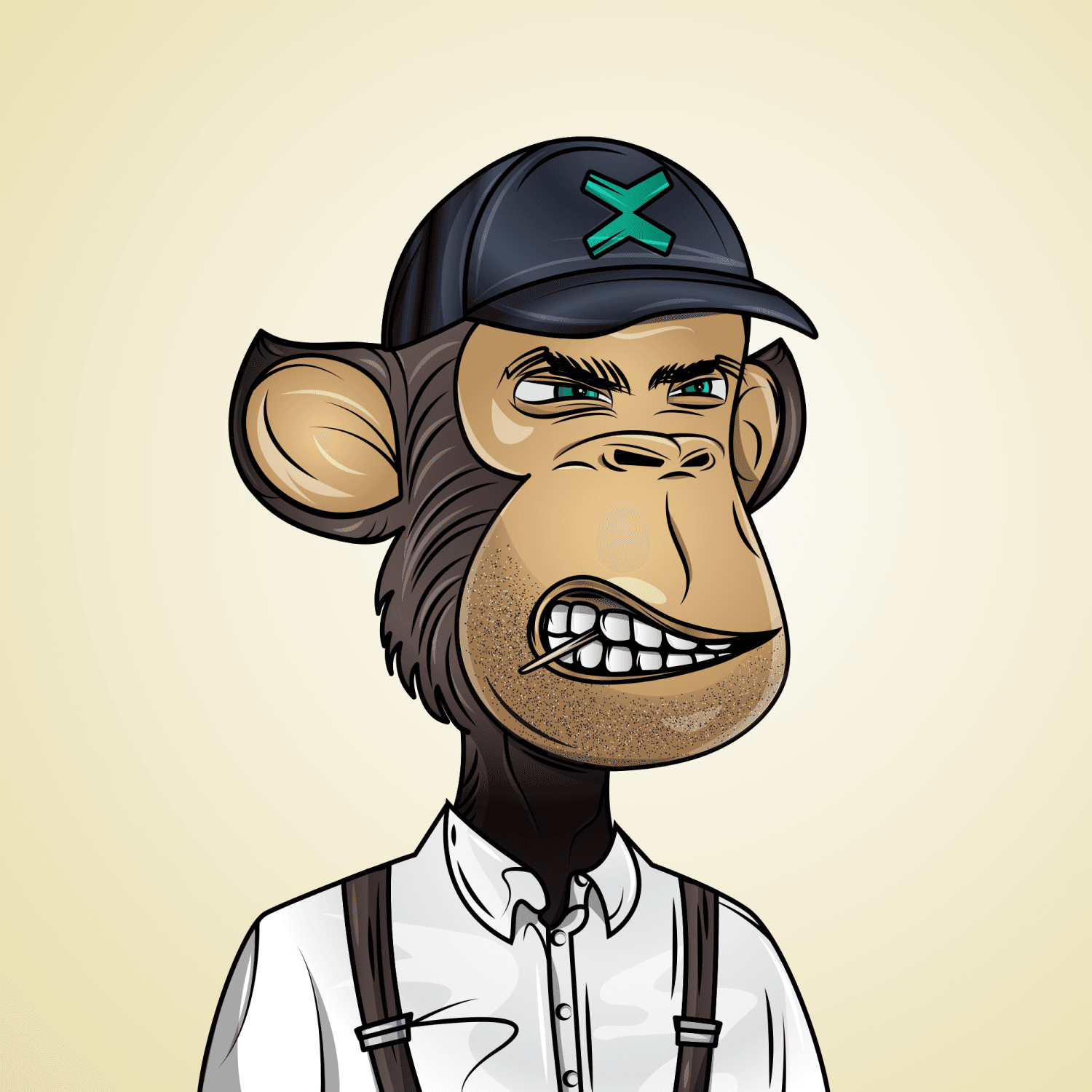 Gangsta Ape Clubs #1798