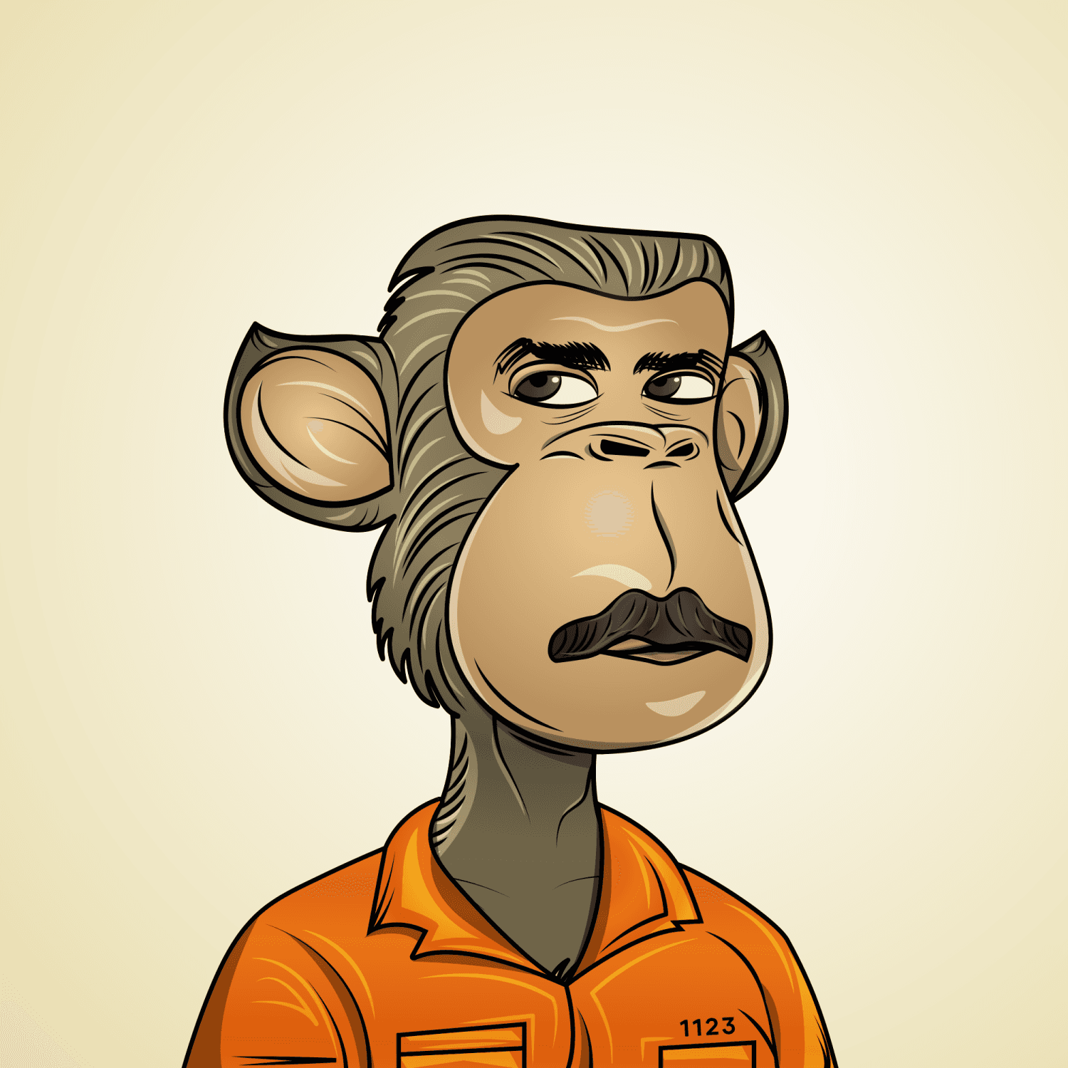 Gangsta Ape Clubs #2350