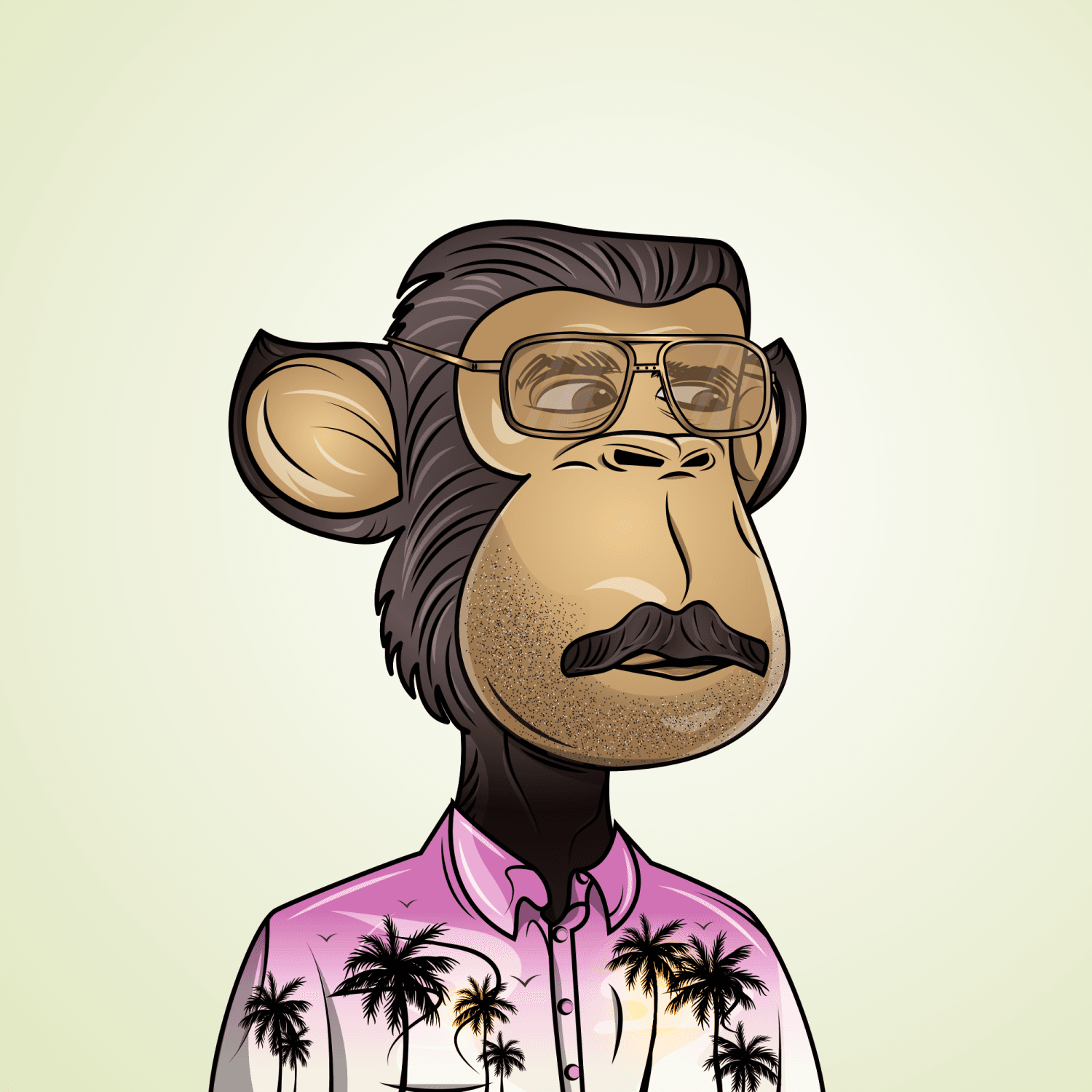 Gangsta Ape Clubs #2443