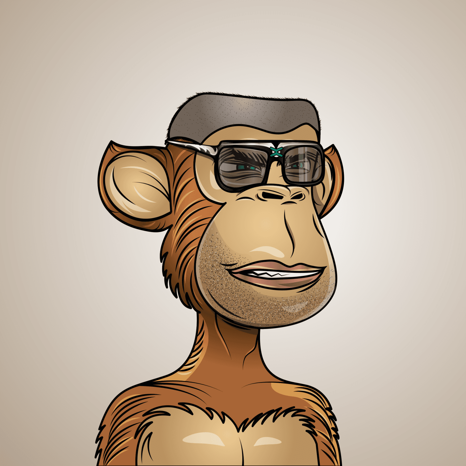 Gangsta Ape Clubs #2455