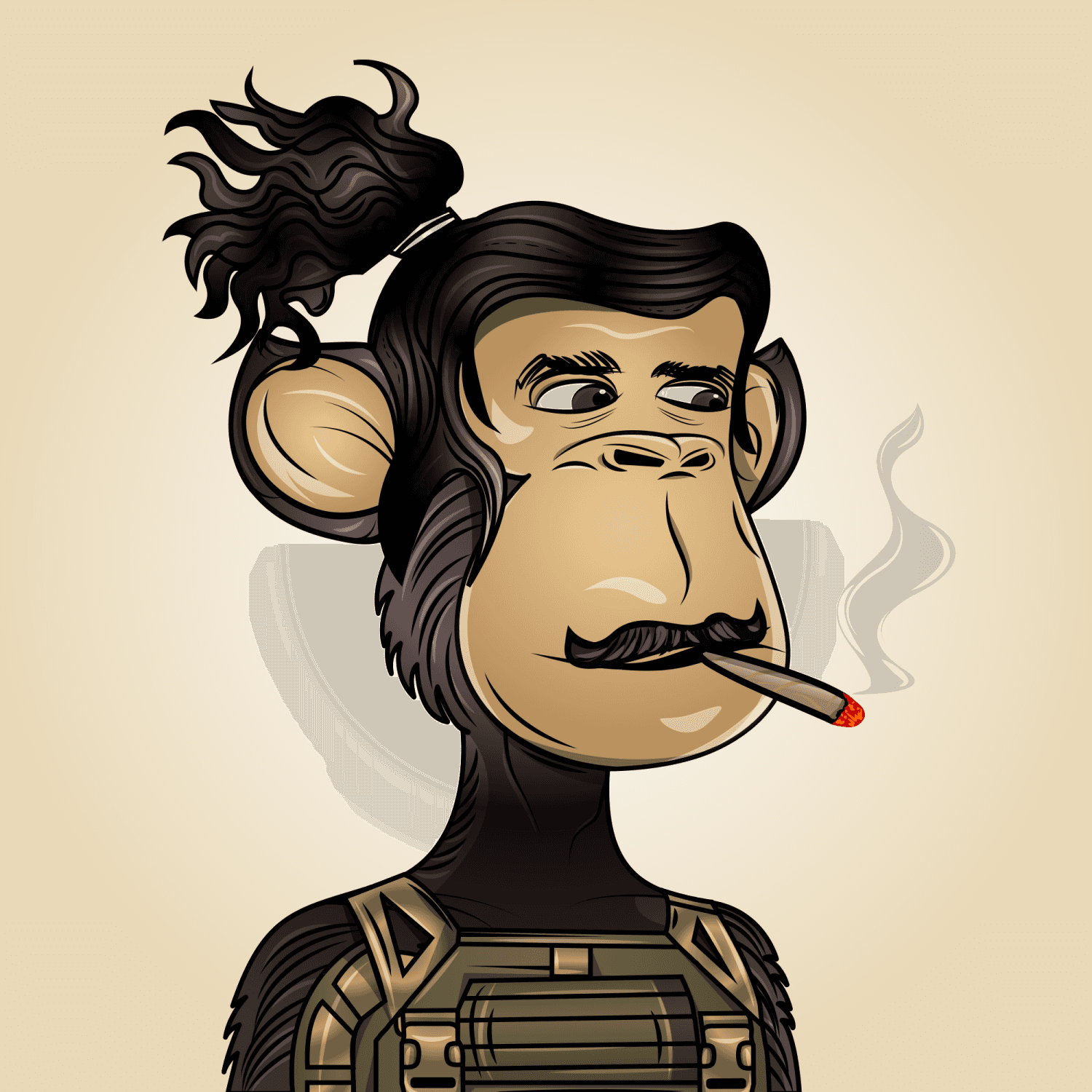 Gangsta Ape Clubs #2456