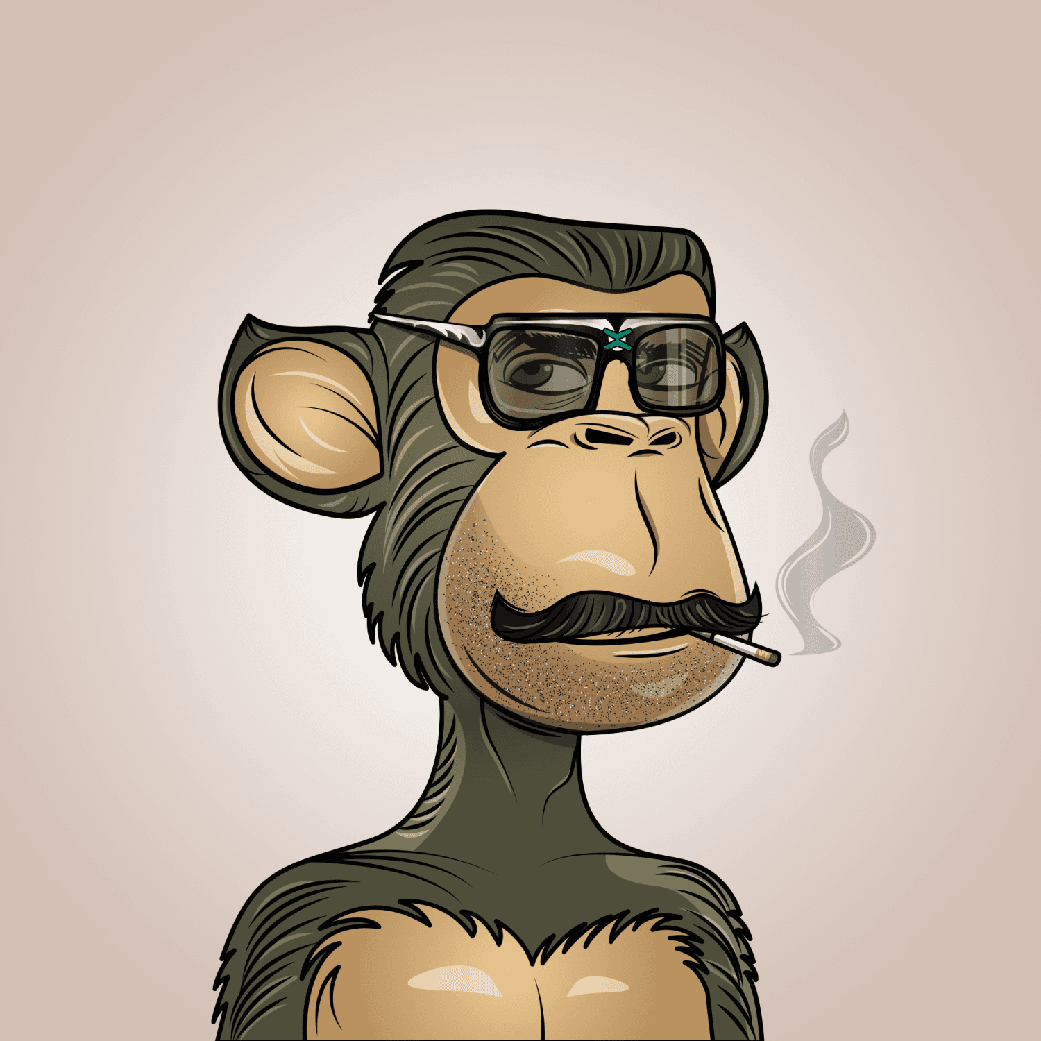 Gangsta Ape Clubs #2511