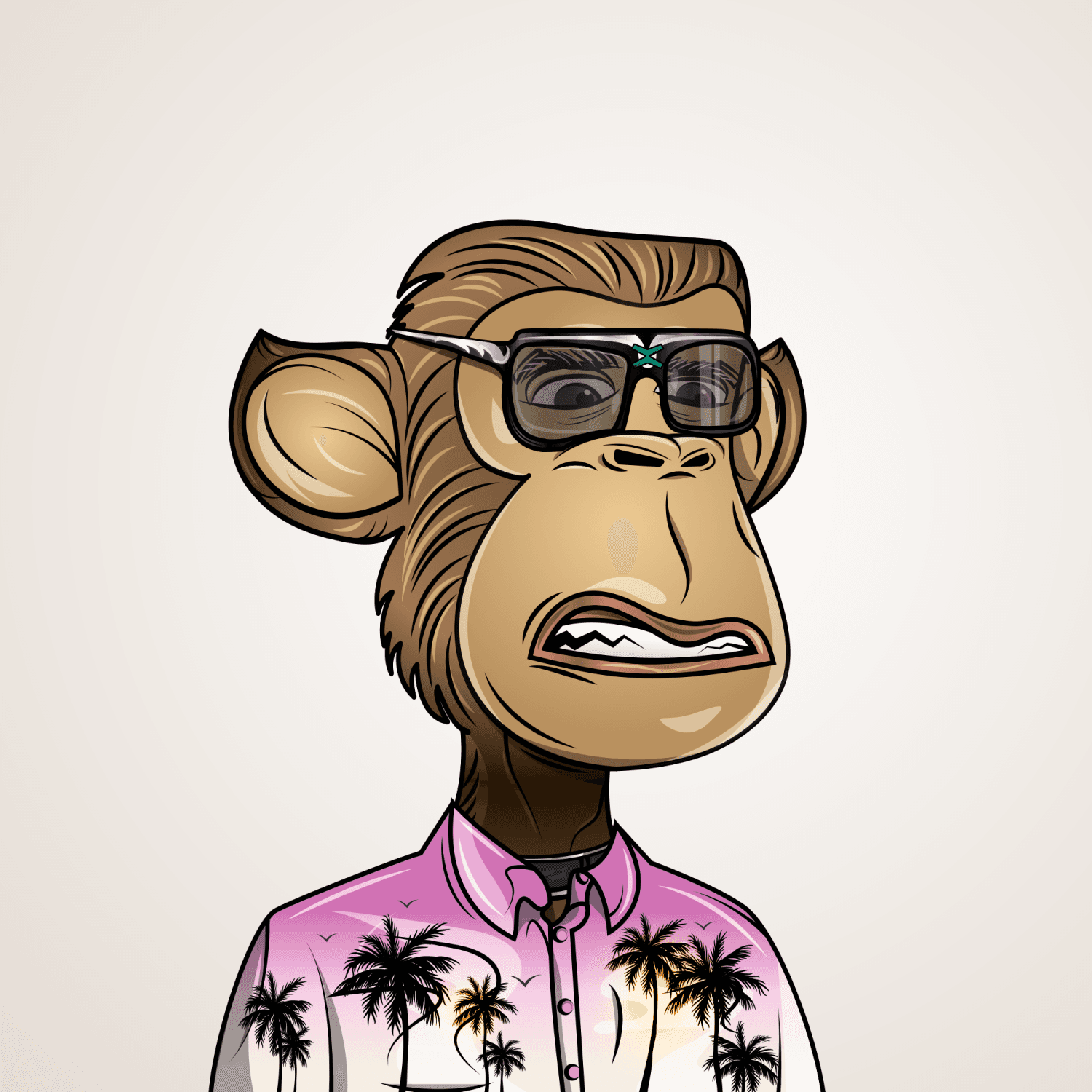 Gangsta Ape Clubs #2612