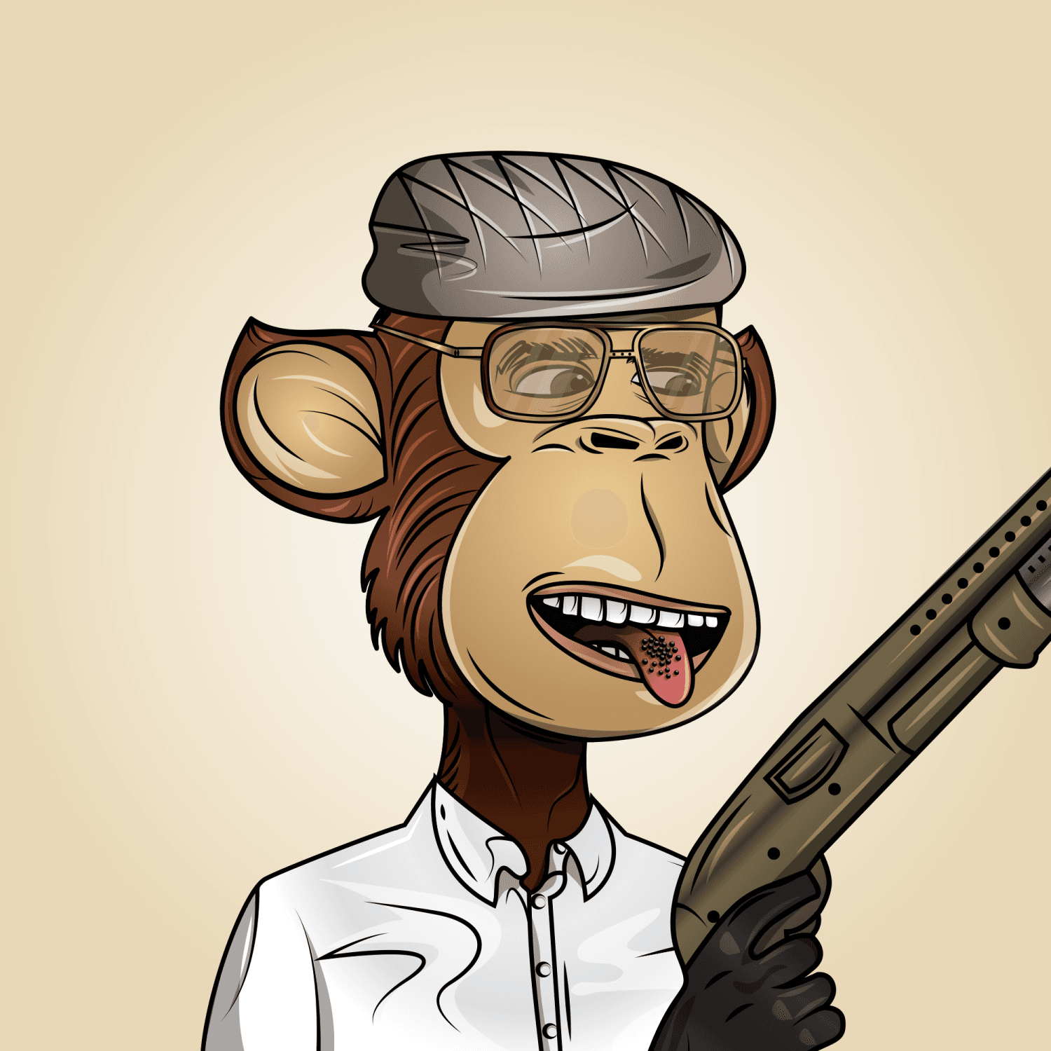 Gangsta Ape Clubs #2630