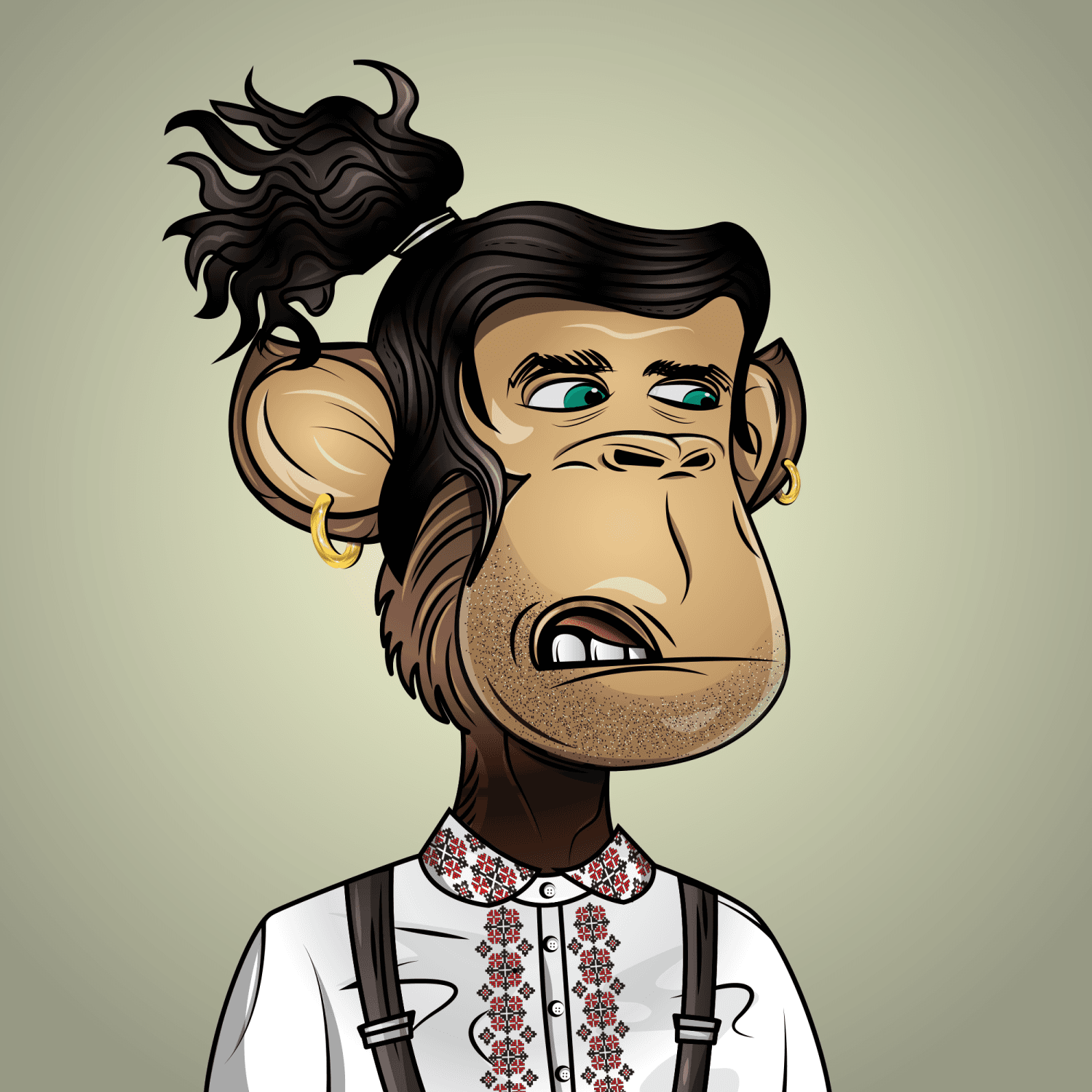 Gangsta Ape Clubs #2631