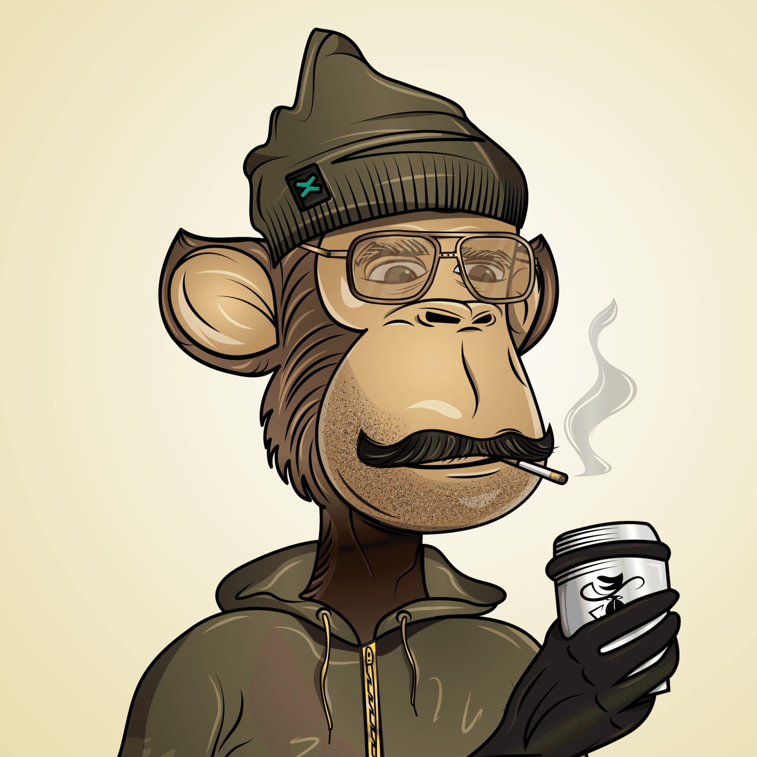 Gangsta Ape Clubs #2651