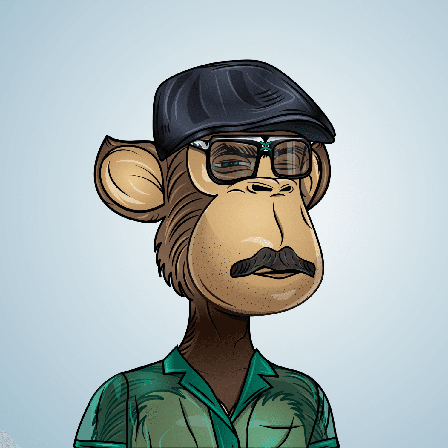 Gangsta Ape Clubs #2685