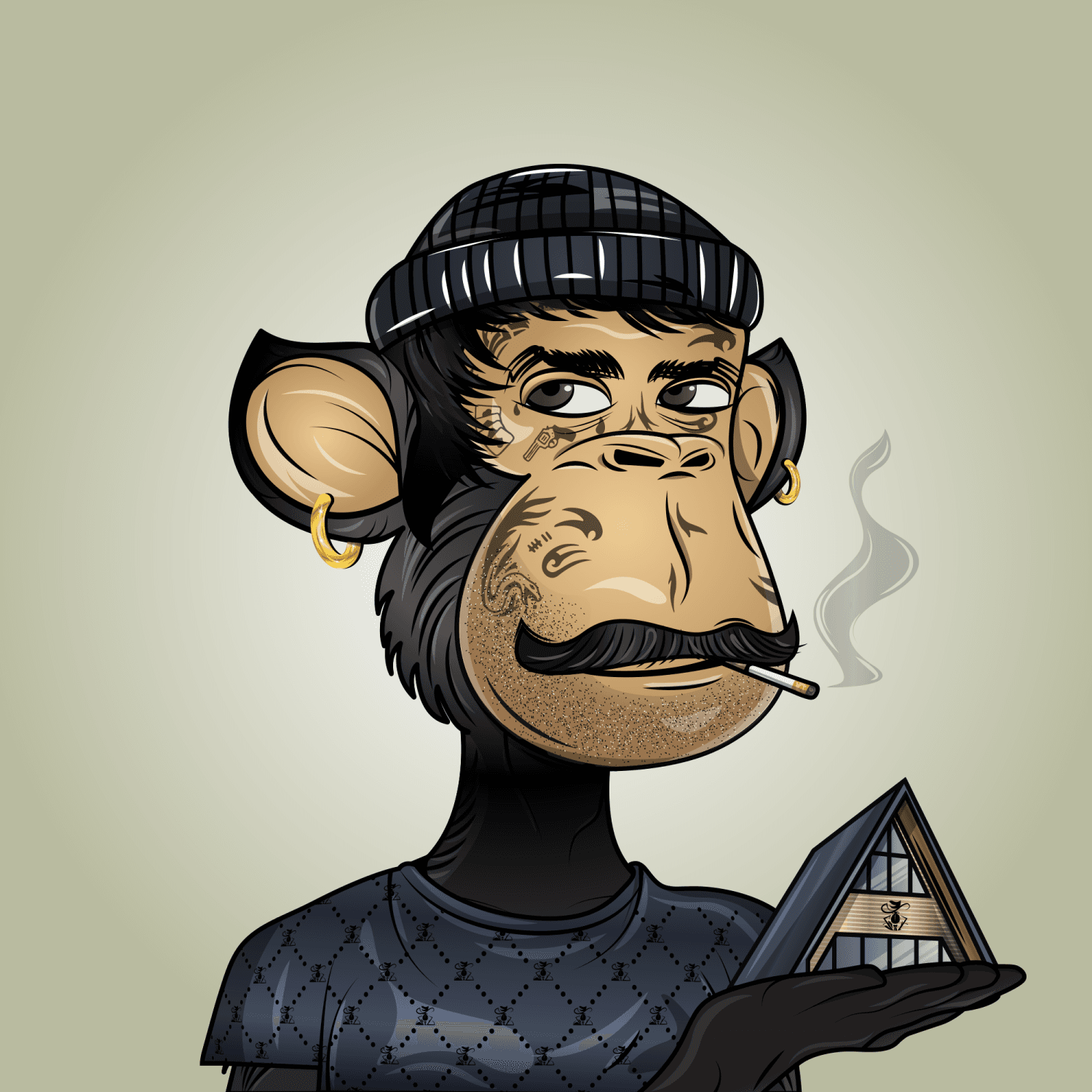 Gangsta Ape Clubs #2781