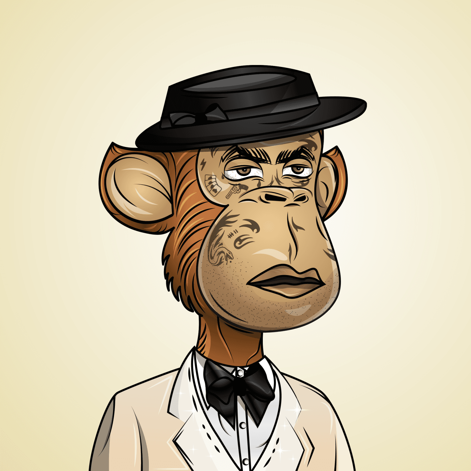 Gangsta Ape Clubs #2807