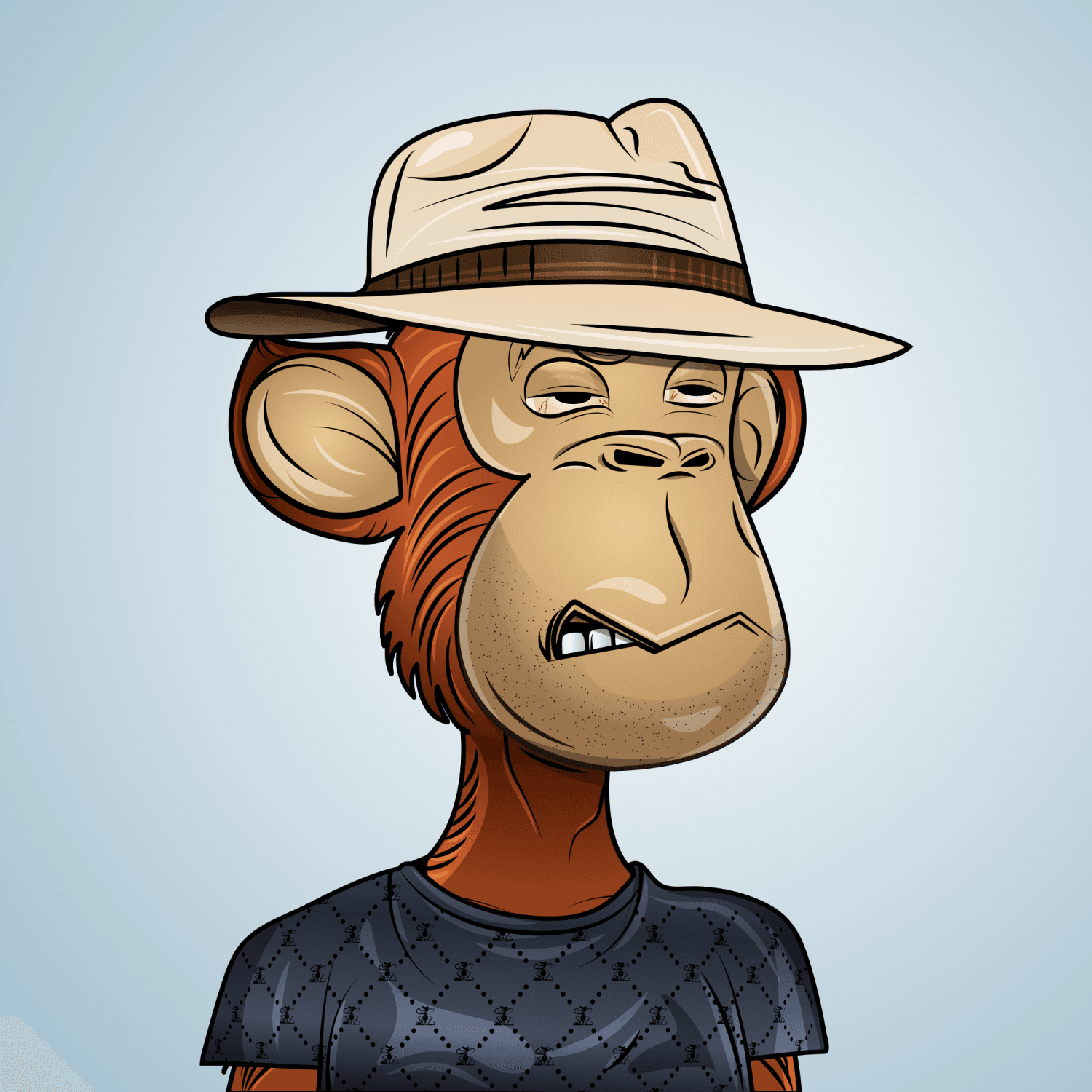 Gangsta Ape Clubs #2988
